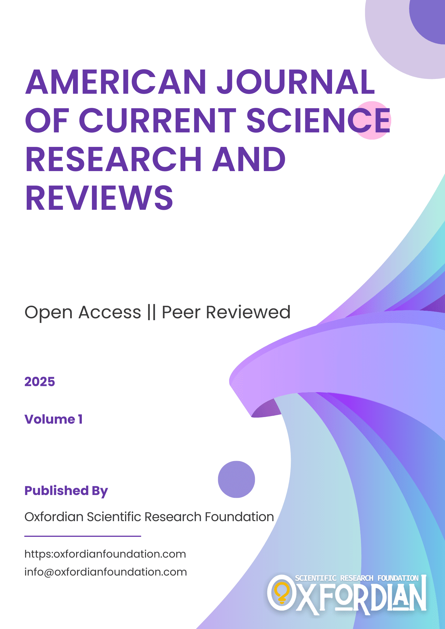 American Journal of Current Science Research and Reviews